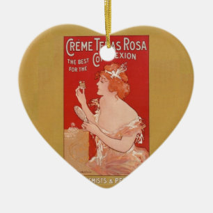 schoonheidsreclame keramisch ornament