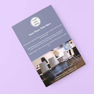 Schoonheidssalon Business Logo Marketing Advertere Flyer