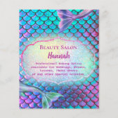 schoonheidssalon flyer (Voorkant)