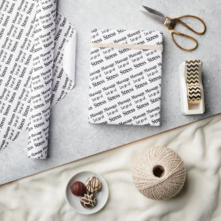 Schoonheidssalon, Kapperszaak Massage Laat stress Cadeaupapier
