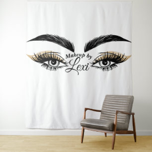 Schoonheidssalon Make-up Oogwimpers Wimpers Wandkleed