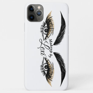 Schoonheidssalon Make-up Wimpers Oogwimpers iPhone 11 Pro Max Hoesje