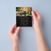 schoonheidssalon massage zen bamboo SPA Flyer (Hand)