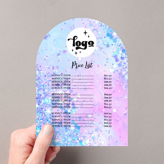 schoonheidssalon prijslijst Acryl Uitnodiging Acryl Uitnodigingen (Insitu (Draagbaar))