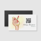 Schoonheidssalon QR Code (Voorkant / Achterkant)