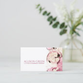 Schoonheidssalon SPA Aromatherapie Massage Salon Visitekaartje (Staand voorkant)