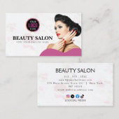 SCHOONHEIDSSALON VISITEKAARTJE (Voorkant / Achterkant)