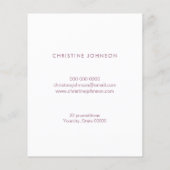 schoonheidsspecialist flyer (Achterkant)