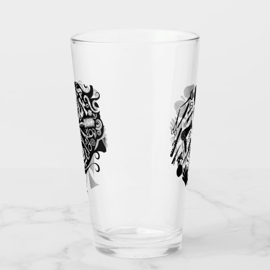 schoonheidsspecialist glas (Links)