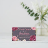 schoonheidsspecialist visitekaartje (Staand voorkant)