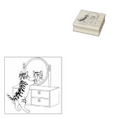 schoonheidsstempel 	rubberstempel (Gestempeld)