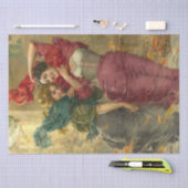  schoonheidsvrouwen ontkoppelen tissuepapier (Craft)