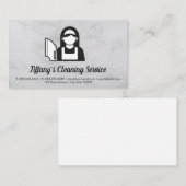 Schoonmaak Service Visitekaartje (Voorkant / Achterkant)
