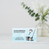 Schoonmaakartikelen | Sparkle Bubbles Visitekaartje (Staand voorkant)