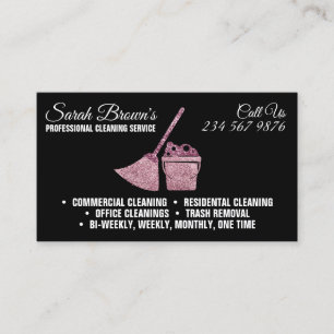 Schoonmaakbedrijf Elegant Cleaning Service Maid Ja Visitekaartje