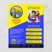 Schoonmaakbedrijf Flyer Sjabloon EDIT (Voorkant)