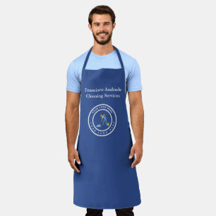 Schoonmaakbedrijf Maatwerk Logo Schoonmaakdienst Schort