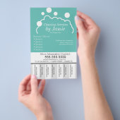 Schoonmaakbedrijf Suds Afscheurstroken Flyer (Hand)