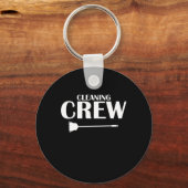 Schoonmaakbemanning Duistenbewaarder Sleutelhanger (Voorkant)