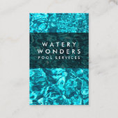Schoonmaakbeurt waterspuiggen visitekaartje (Voorkant)