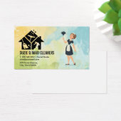 Schoonmaakdiensten | Huishoudelijke Diensten Visitekaartje (Bureau)