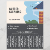 Schoonmaakdiensten Scheur Off Strips Flyer (Voorkant)