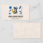 Schoonmaakdiensten | Schoonmaakmiddelen en schoonm Visitekaartje (Voorkant / Achterkant)
