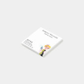 Schoonmaakdiensten voor sociale media Small Busine Post-it® Notes (Schuin)