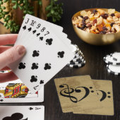 Schoonmaakmodel voor wasgoed  papier pokerkaarten (Insitu)