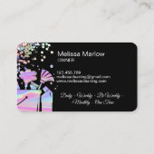 Schoonmaakprogramma voor professioneel gebruik visitekaartje (Achterkant)