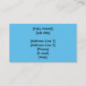 Schoonmaakprogramma  zwembad visitekaartje (Achterkant)