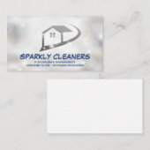 Schoonmaakservice | Startpagina Maid Visitekaartje (Voorkant / Achterkant)