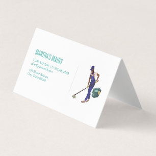 Schoonmaakservice Visitekaartjes