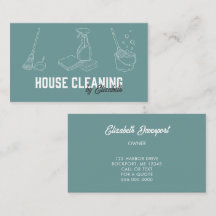 Schoonmaakservice voor Huizen Modern Teal