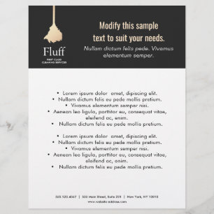 Schoonmaakster Gouden Veer Stof Reinigingsdienst Flyer