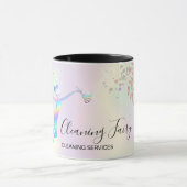 Schoonmaakster Huis Sparkling Holograph Fairy Mok (Midden)