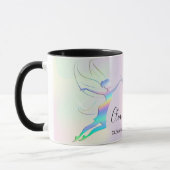 Schoonmaakster Huis Sparkling Holograph Fairy Mok (Links)