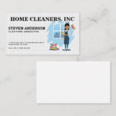 Schoonmaakster Huishouden Visitekaartje (Voorkant / Achterkant)