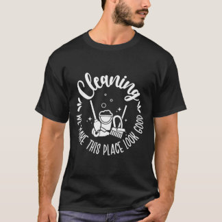 Schoonmaakster Waardering Schoonmaak Schoonmaakste T-shirt