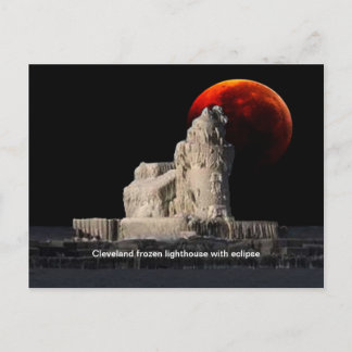 Schoonmaakvuurtoren en briefkaart van vuurtoren