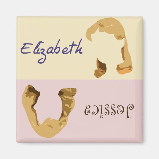 Schoonmaakwasmachine/vuilwasmachine Magnet Magneet (Voorkant)