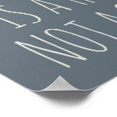 Schoonmaken is een Gewoonte, Geen Karwei Poster (Hoek)