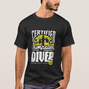 Schoonmaker Afval Inzamelen Grappig T-shirt