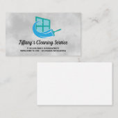 Schoonmakers | Ruitenwisser | Dienstmeid Visitekaartje (Voorkant / Achterkant)