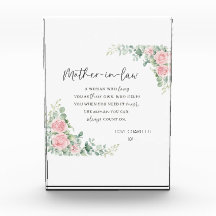 Schoonmoeder Acrylic Blok | Cadeau Voor Schoonmoed