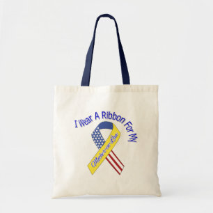 schoonmoeder - ik heb een militair gebundelde patr tote bag