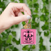 Schoonmoeder weet het best sleutelhanger (Hand)