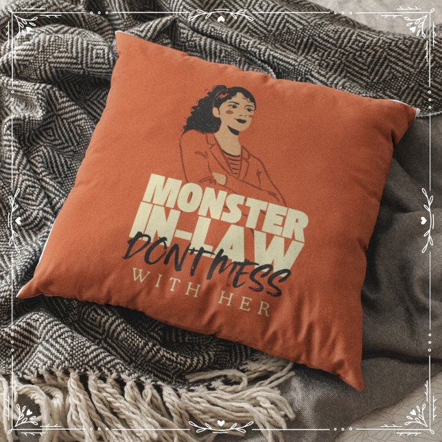 Schoonmonster, niet met haar knoeien kussen (Monster-in-Law, Don't Mess With Me Cover from The Beekeeper Store)