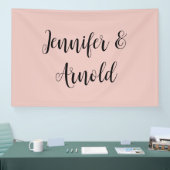 Schoonschrift Elegant Lief Vlak Spandoek (Beurs)