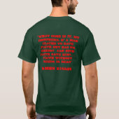 SCHOONSTERKTE , DIORTEHANDEN T-SHIRT (Achterkant)
